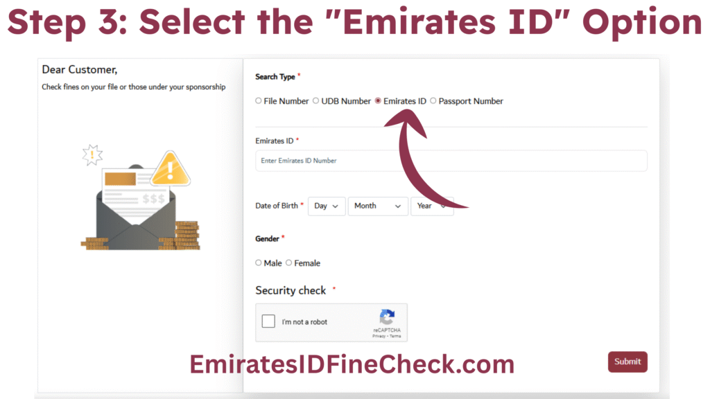 Select Emirates ID