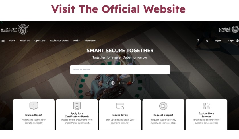 dubaipolice Website