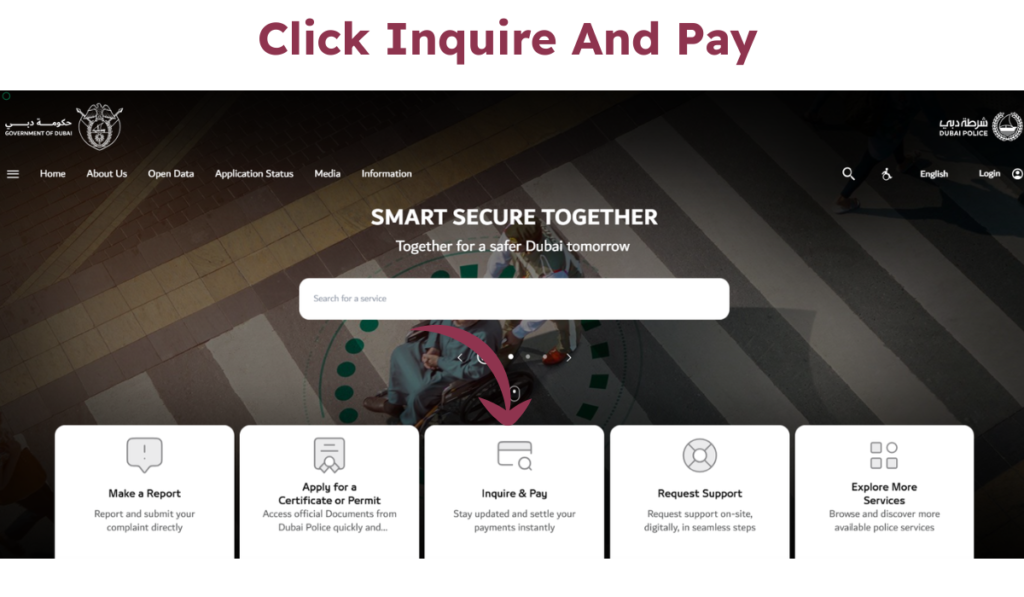 Click Inquire And Pay